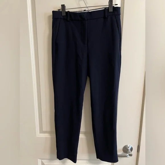 J Crew Cameron High Rise Pant in Navy - Picture 1 of 5